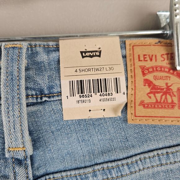 Levi's High Rise Bootcut Jeans Size 27/4 Short - Picture 4 of 8